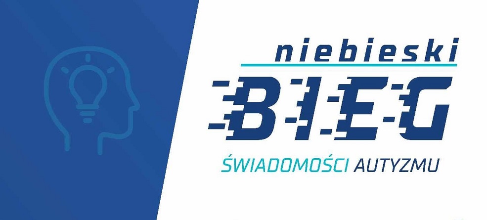 niebieski bieg