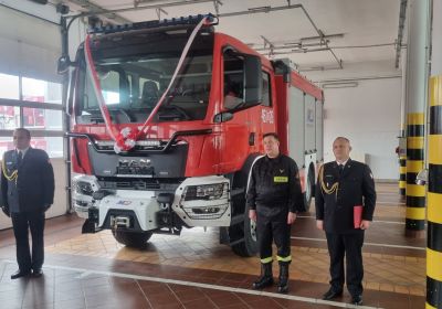 Nowe auto dla KP PSP w Kwidzynie