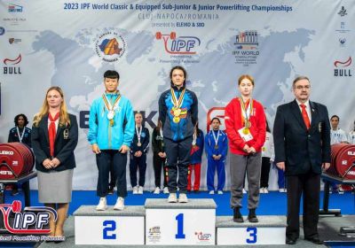 Brązowy medal Mistrzostw Świata w Trójboju Siłowym