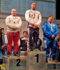 Zawodnicy na podium.
