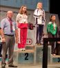 Zawodniczki na podium.