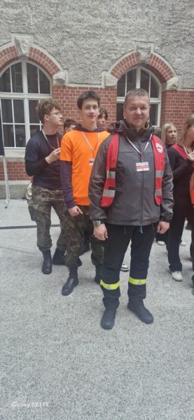 drużyna SP 6 w Kwidzynie reprezentująca powiat kwidzyński 