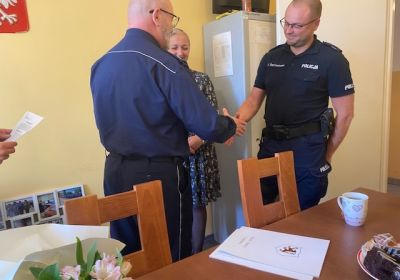Nowy kierownik Posterunku Policji w Gardei