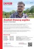 Plakat DKMS wspierający akcję szukania dawcy szpiku dla Jakuba.