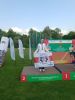 Wiktoria Krysiak z KKL „Rodło” na podium po zdobyciu srebrnego medalu na Mistrzostwach Polski LZS.