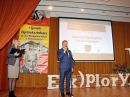 Tomasz Frejnagiel, Starosta Kwidzyński, wygłasza przemówienie do zgromadzonych gości i uczestników konkursu.