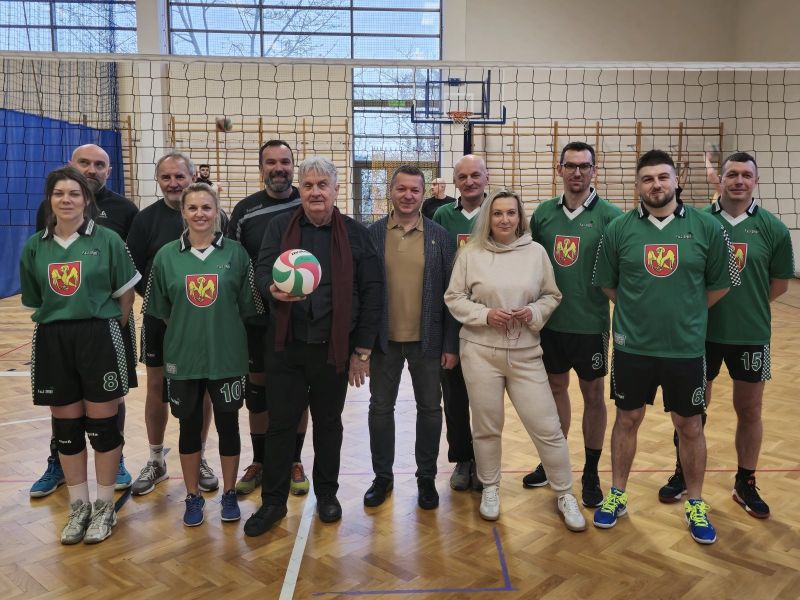 Drużyna Siatkarska Powiatu Kwidzyńskiego.