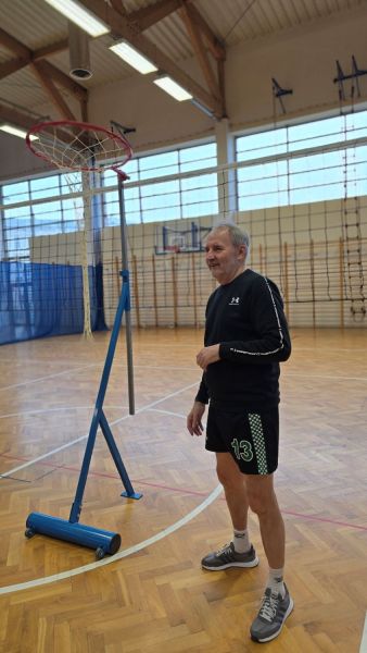 Andrzej Zwolak, Wicestarosta Kwidzyński, jako kapitan drużyny powiatu kwidzyńskiego.