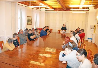 Uczestnicy WTZ spotkali się z doradcą zawodowym z PUP