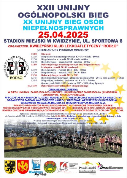 – Plakat informacyjny do treści artykułu, przedstawia nazwę, datę wydarzenia,  organizatorów oraz związane z nim zagadnienia.